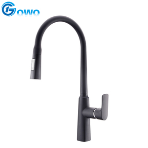 Colorful Matt Black Latent Spray Brass Hot And Cold Kitchen Mixer