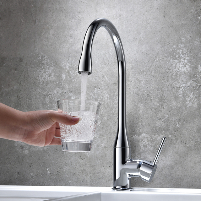 Chất liệu v&ograve;i bếp th&ocirc;ng thường Chrome | GOWO 6058-C