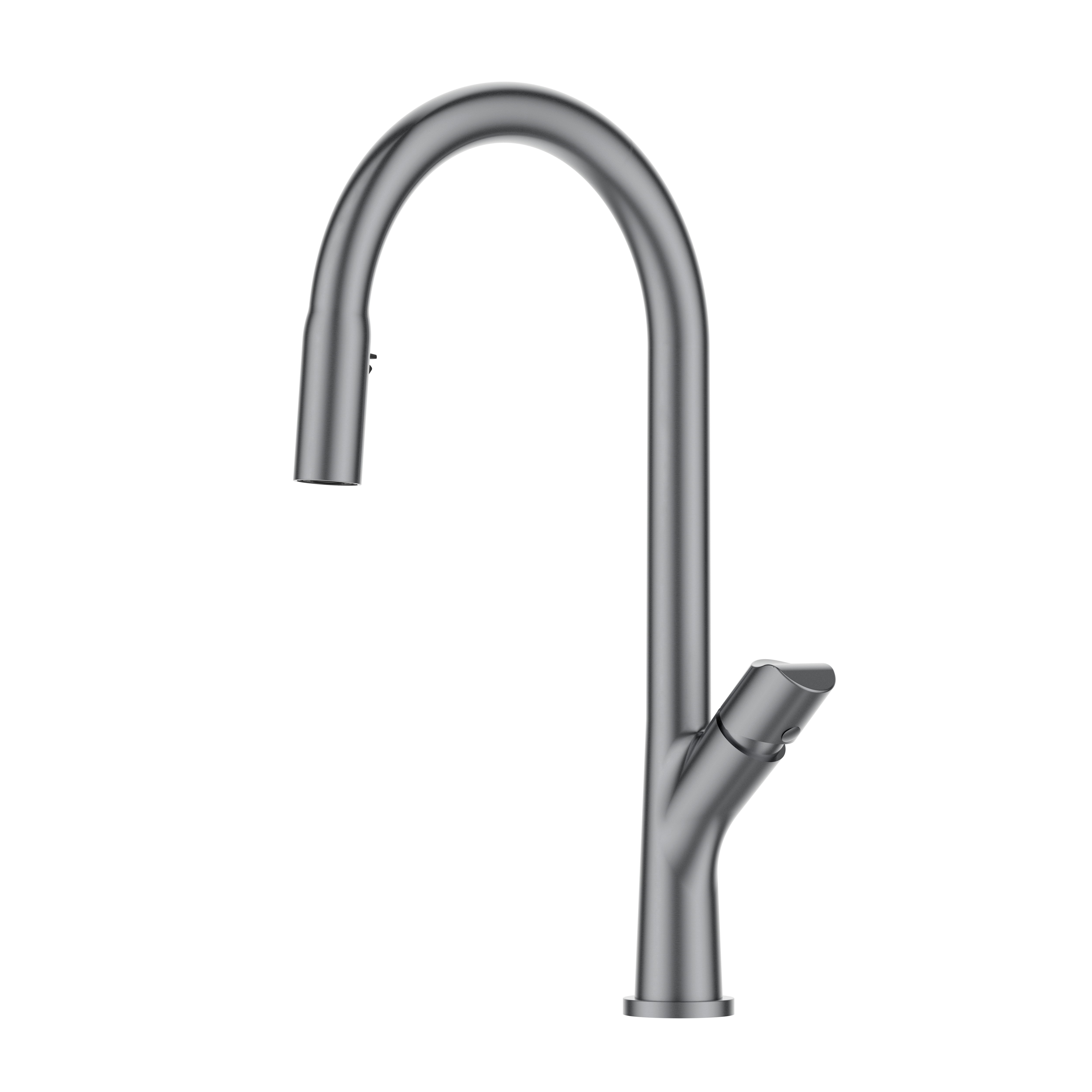 Material Gun Gray Kitchen Faucet Special Design Single Handle