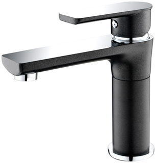 Brass Euro-style Single Handle Bathroom Vanity Sink Faucet
