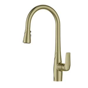 Popular Brushed Gold Kitchen Faucet Single Handle