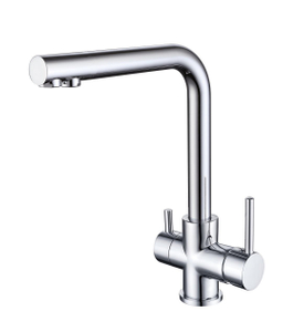 G03 Wonderful Hot And Cold Colorful 360 Degree 3 Way Kitchen Faucet Brass Kitchen Taps Mixer