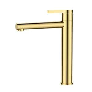 European Design Gold Brass Basin Faucet 