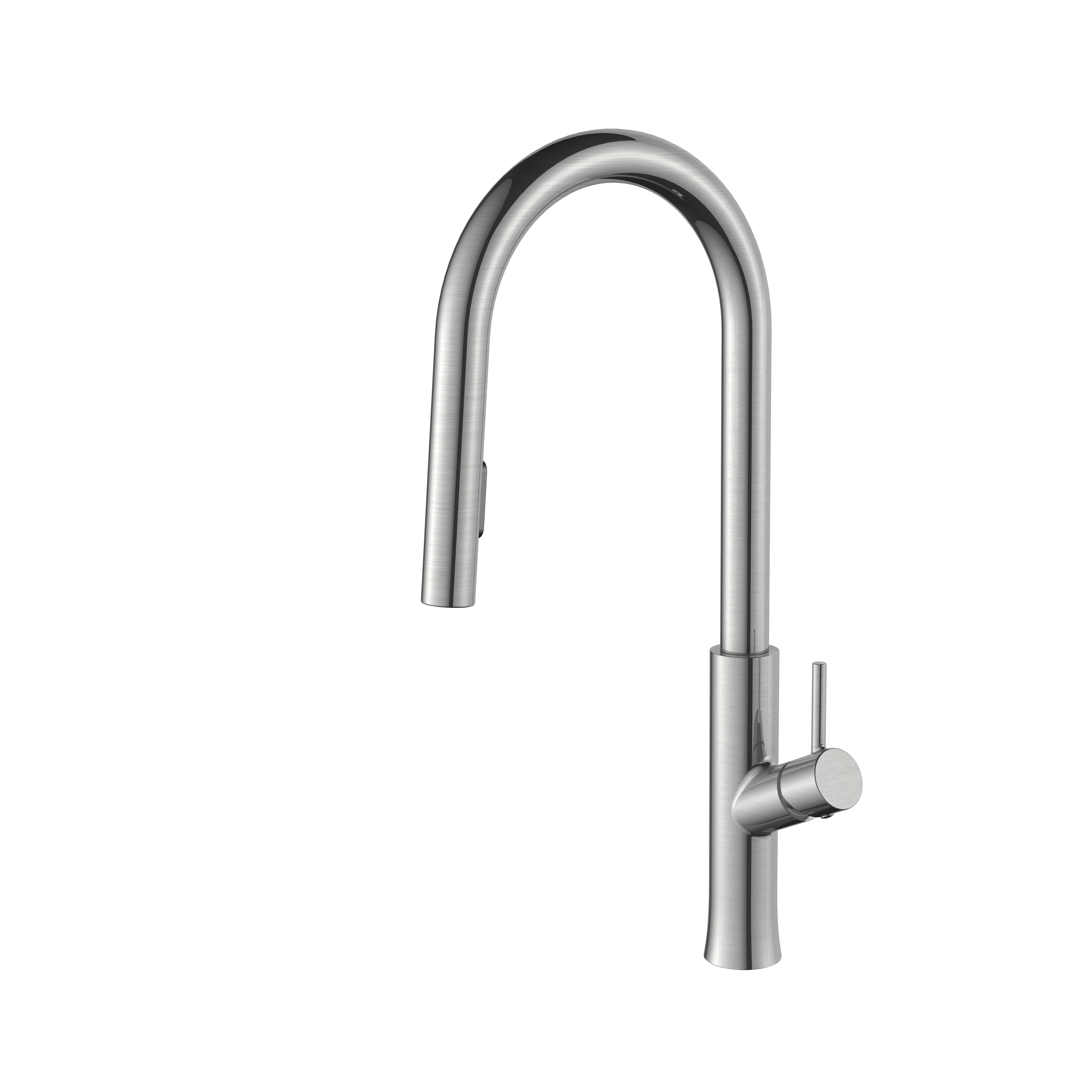 Flexible Single Handle Kitchen Faucet with Pull Down Sprayer