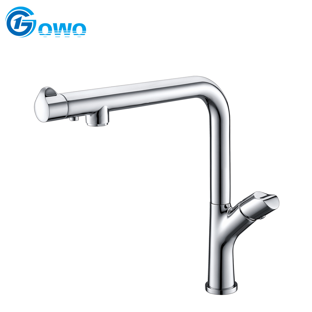 3 Way Filter Water Faucet Brass Material New Design Europe Style Kitchen Faucet