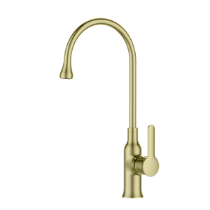 Matte Gold European Style Kitchen Faucet Home Used